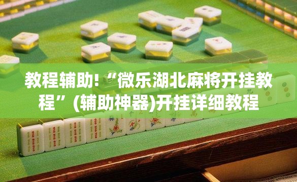教程辅助!“微乐湖北麻将开挂教程”(辅助神器)开挂详细教程