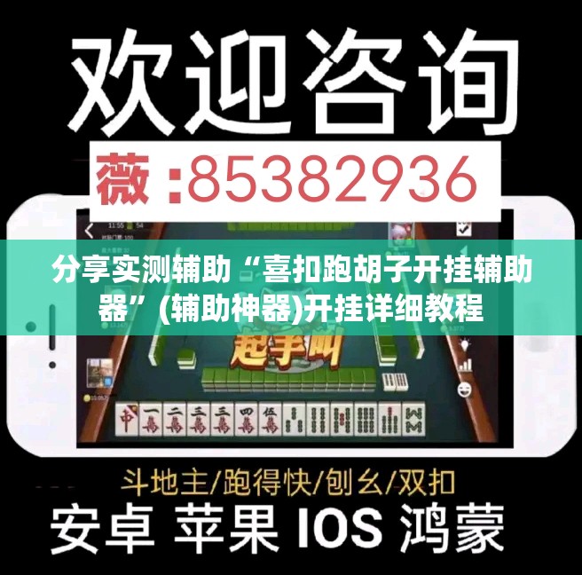 分享实测辅助“喜扣跑胡子开挂辅助器	”(辅助神器)开挂详细教程