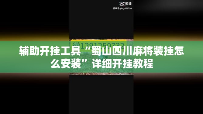 辅助开挂工具“蜀山四川麻将装挂怎么安装”详细开挂教程