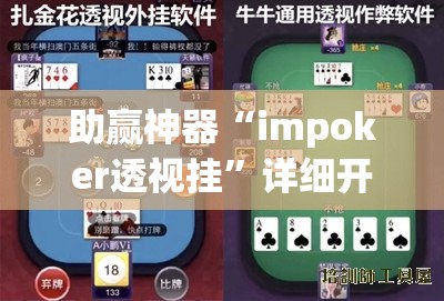助赢神器“impoker透视挂”详细开挂教程