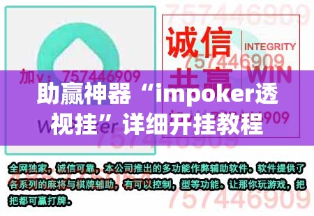 助赢神器“impoker透视挂	”详细开挂教程