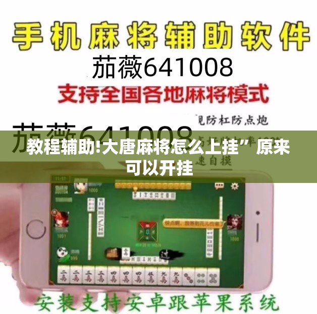 教程辅助!大唐麻将怎么上挂”原来可以开挂
