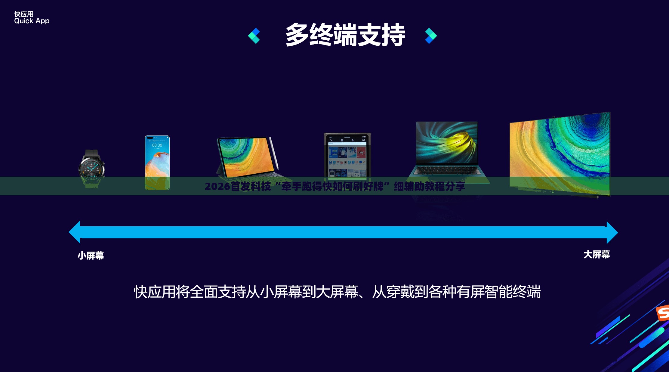 2026首发科技“牵手跑得快如何刷好牌”细辅助教程分享