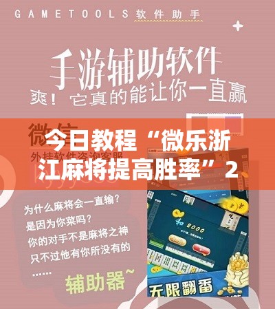 今日教程“微乐浙江麻将提高胜率”2026开挂教程步骤