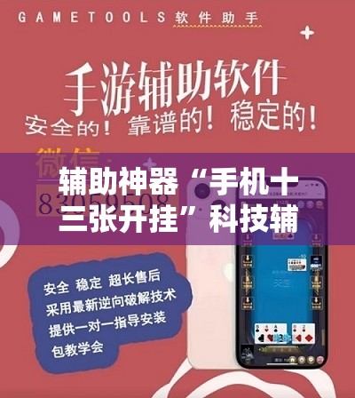 辅助神器“手机十三张开挂	”科技辅助神器手机版