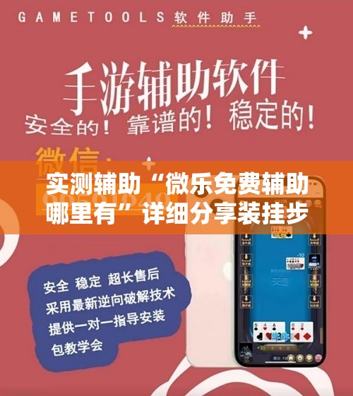 实测辅助“微乐免费辅助哪里有”详细分享装挂步骤