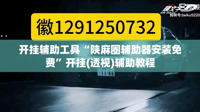 开挂辅助工具“陕麻圈辅助器安装免费	”开挂(透视)辅助教程