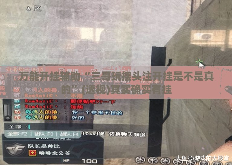 万能开挂辅助“三哥玩摆头注开挂是不是真的”(透视)其实确实有挂