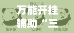 万能开挂辅助“三哥玩摆头注开挂是不是真的	”(透视)其实确实有挂