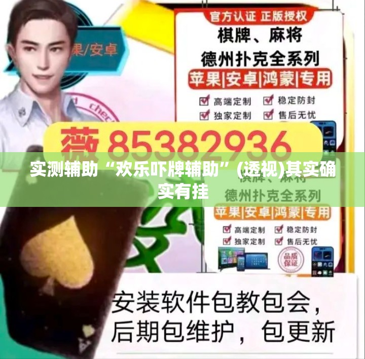 实测辅助“欢乐吓牌辅助”(透视)其实确实有挂