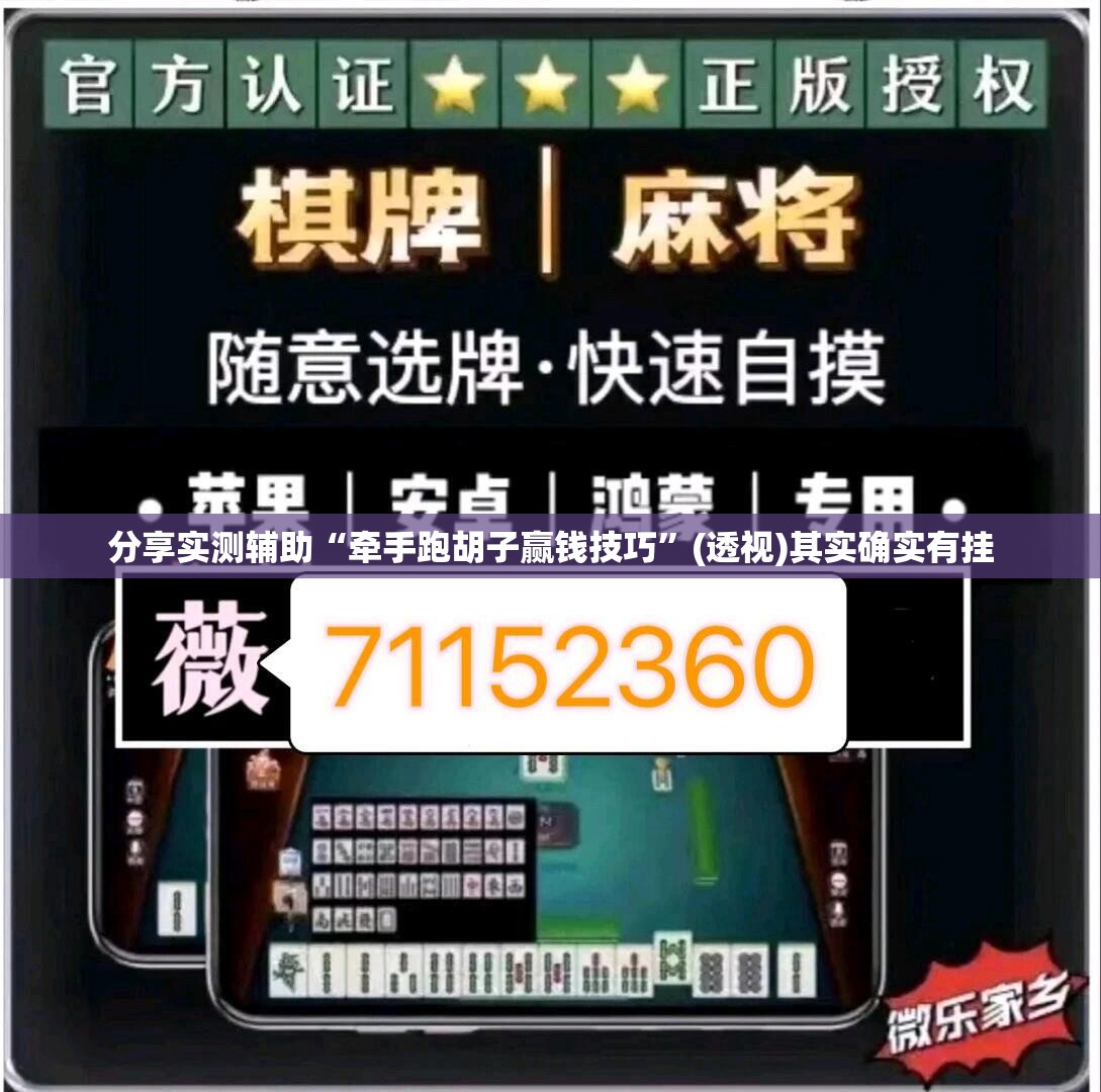 分享实测辅助“牵手跑胡子赢钱技巧	”(透视)其实确实有挂