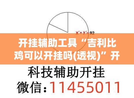 开挂辅助工具“吉利比鸡可以开挂吗(透视)”开挂辅助脚本+详细开挂安装教程