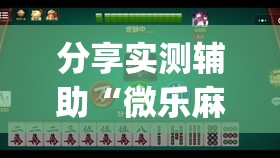 分享实测辅助“微乐麻将必赢方法(透视)	”开挂辅助脚本+详细开挂安装教程