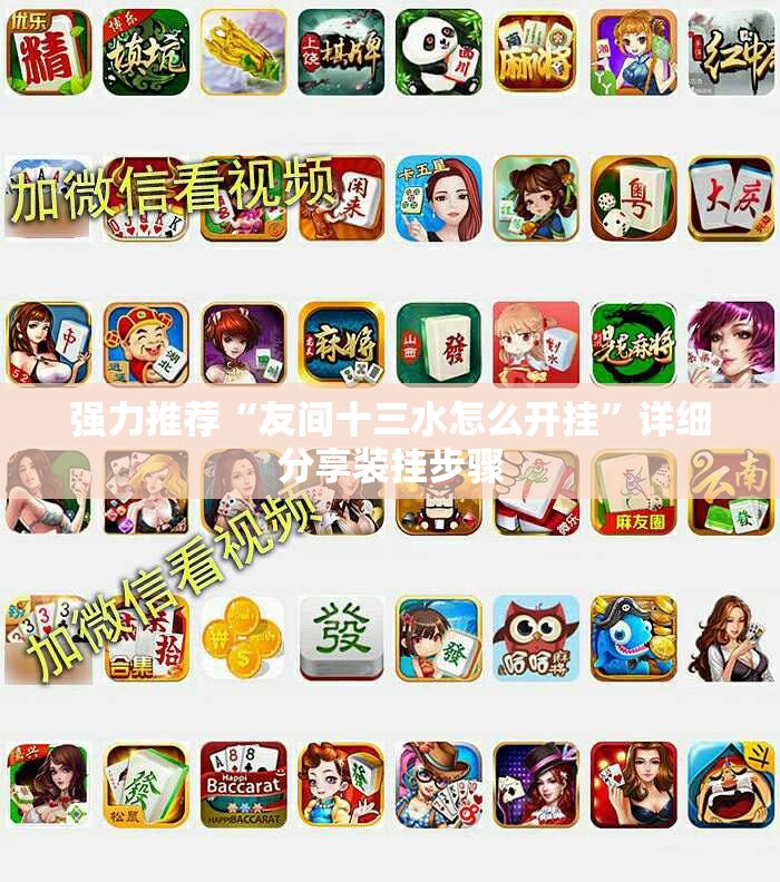 强力推荐“友间十三水怎么开挂”详细分享装挂步骤