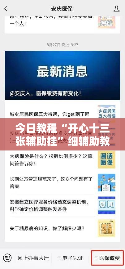 今日教程“开心十三张辅助挂”细辅助教程分享