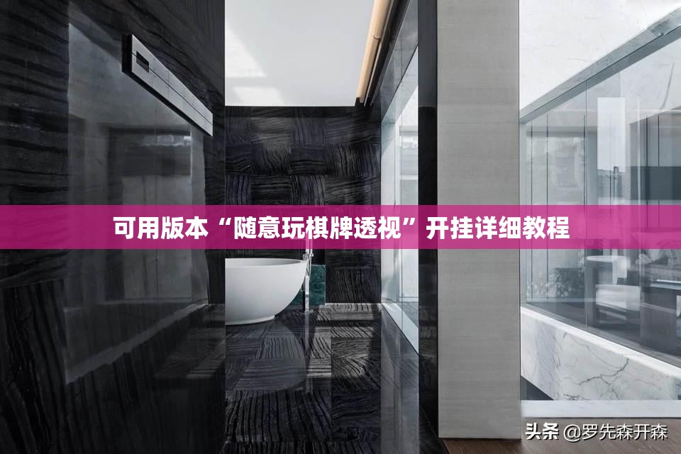 可用版本“随意玩棋牌透视”开挂详细教程