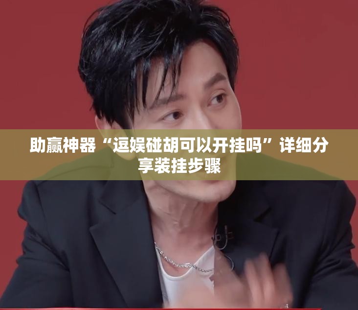 助赢神器“逗娱碰胡可以开挂吗”详细分享装挂步骤