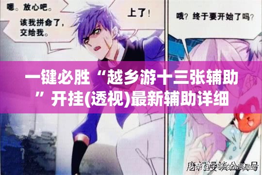 一键必胜“越乡游十三张辅助”开挂(透视)最新辅助详细