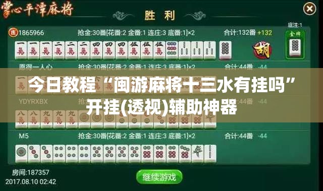 今日教程“闽游麻将十三水有挂吗”开挂(透视)辅助神器