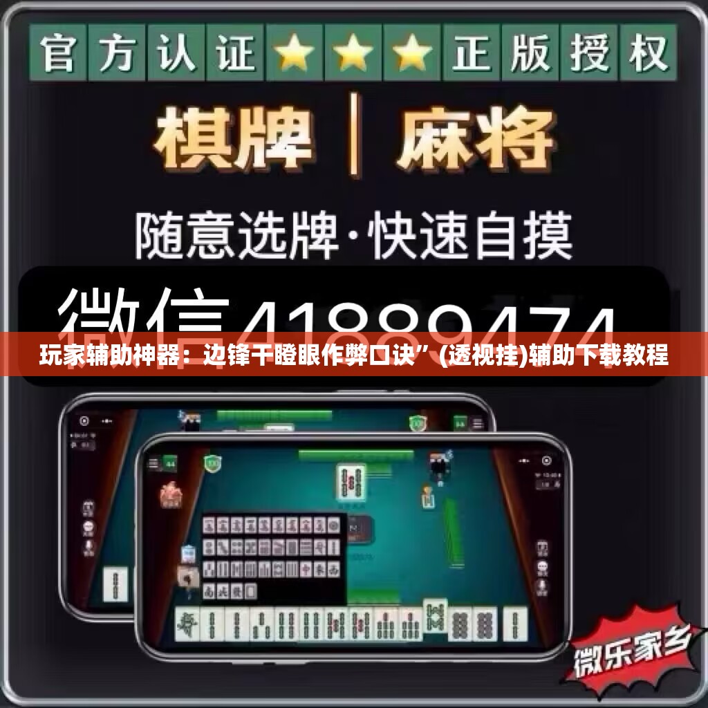 玩家辅助神器：边锋干瞪眼作弊口诀”(透视挂)辅助下载教程