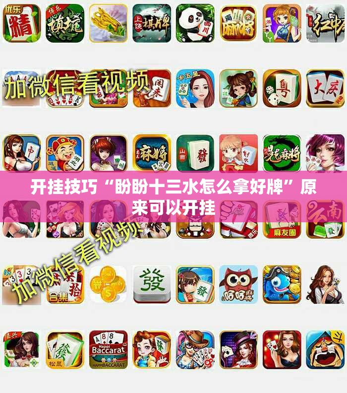 开挂技巧“盼盼十三水怎么拿好牌”原来可以开挂