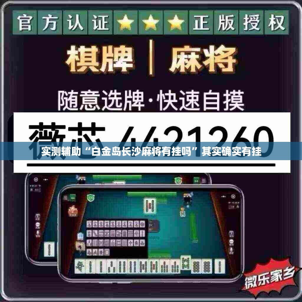 实测辅助“白金岛长沙麻将有挂吗”其实确实有挂
