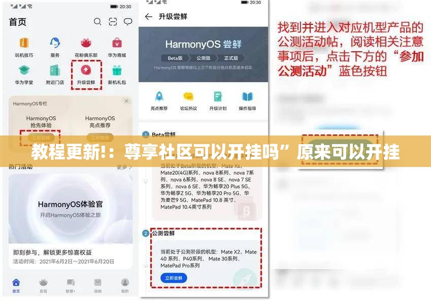 教程更新!：尊享社区可以开挂吗”原来可以开挂