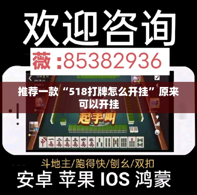 推荐一款“518打牌怎么开挂”原来可以开挂
