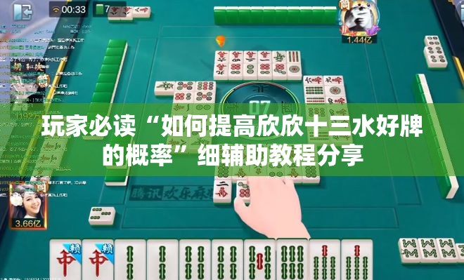 玩家必读“如何提高欣欣十三水好牌的概率	”细辅助教程分享