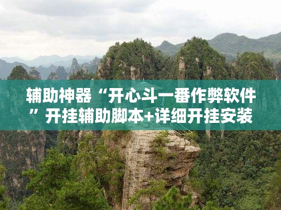 辅助神器“开心斗一番作弊软件”开挂辅助脚本+详细开挂安装教程