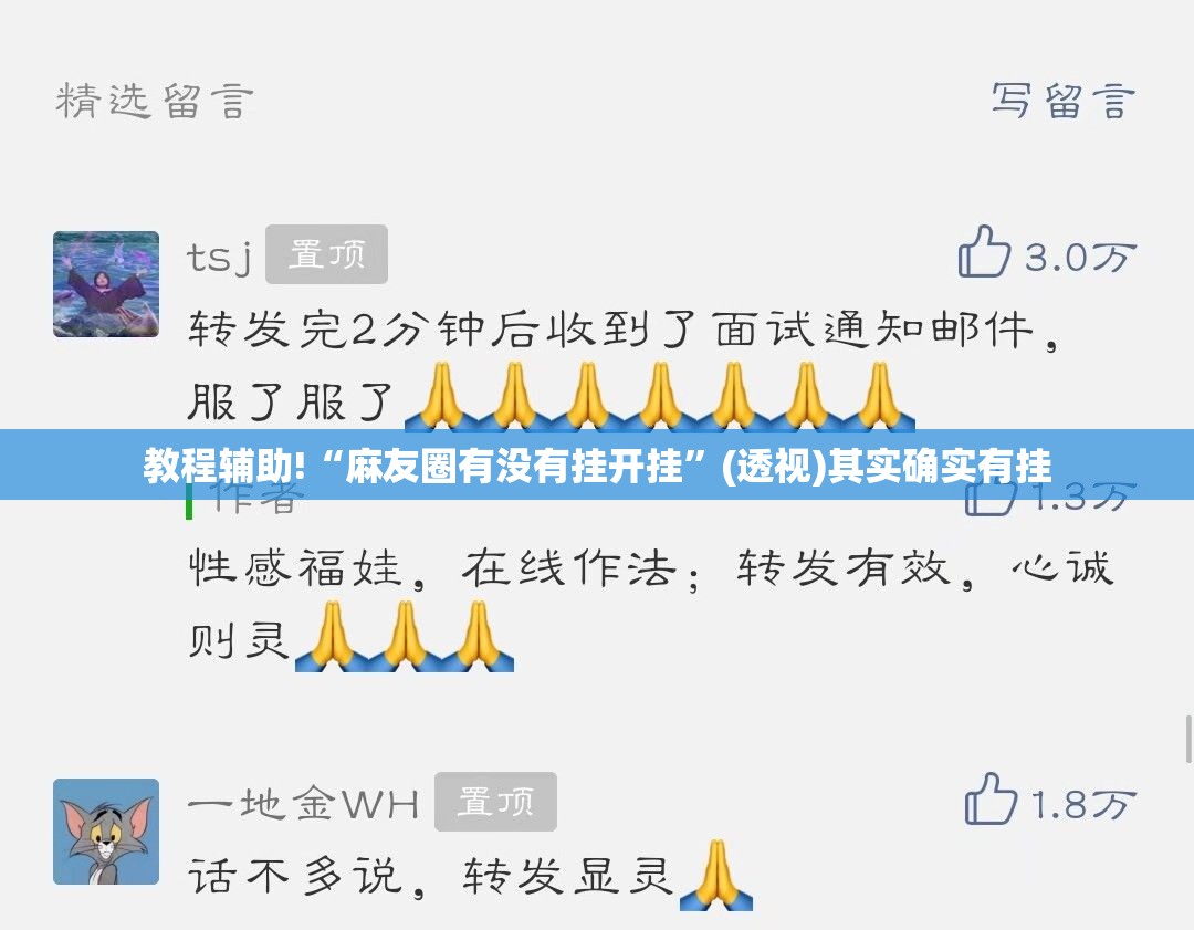 教程辅助!“麻友圈有没有挂开挂”(透视)其实确实有挂