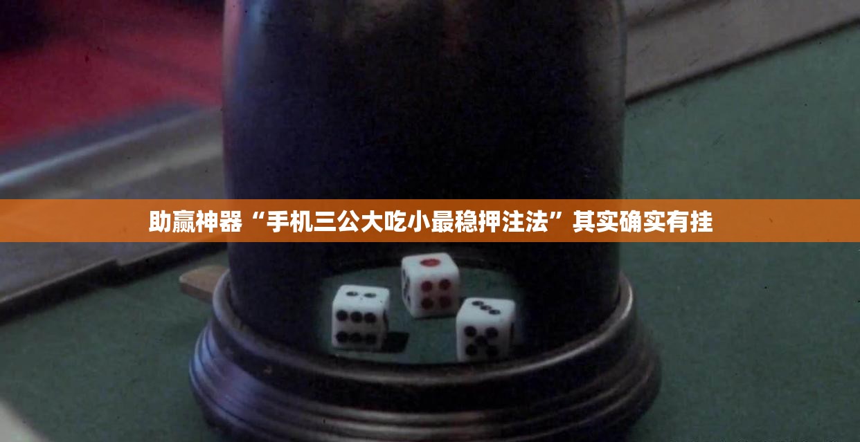 助赢神器“手机三公大吃小最稳押注法”其实确实有挂