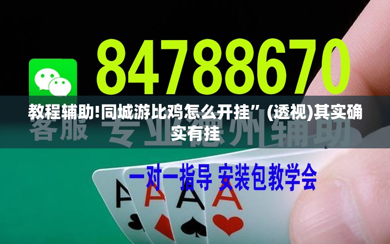 教程辅助!同城游比鸡怎么开挂”(透视)其实确实有挂