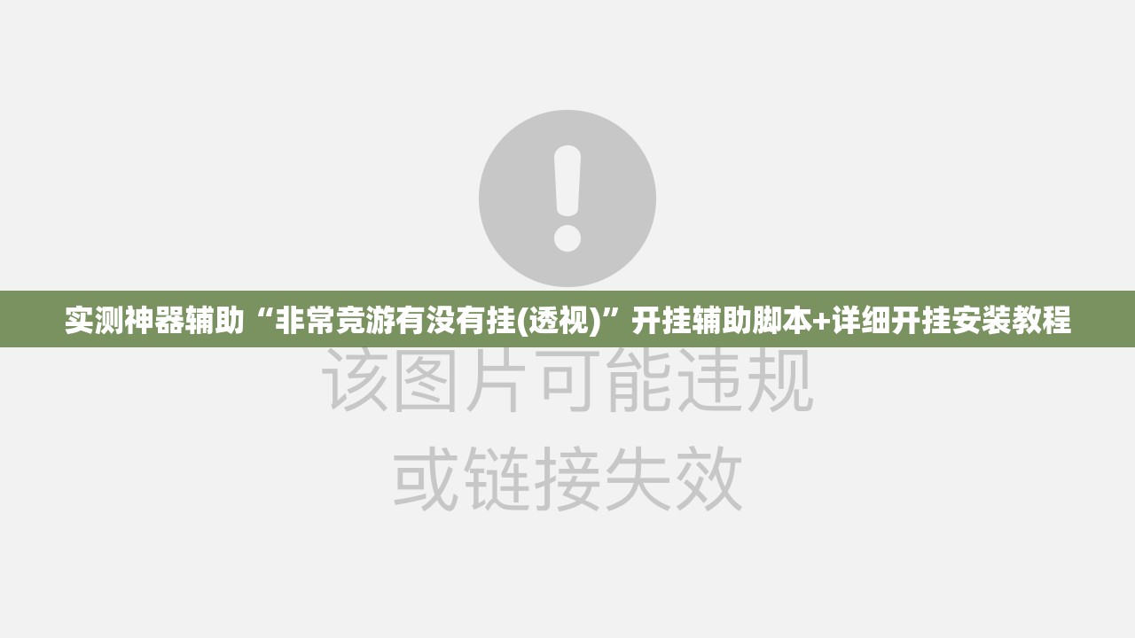 实测神器辅助“非常竞游有没有挂(透视)”开挂辅助脚本+详细开挂安装教程