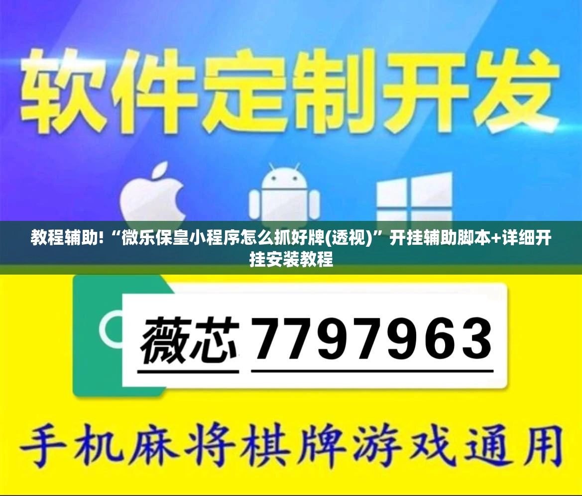 教程辅助!“微乐保皇小程序怎么抓好牌(透视)	”开挂辅助脚本+详细开挂安装教程