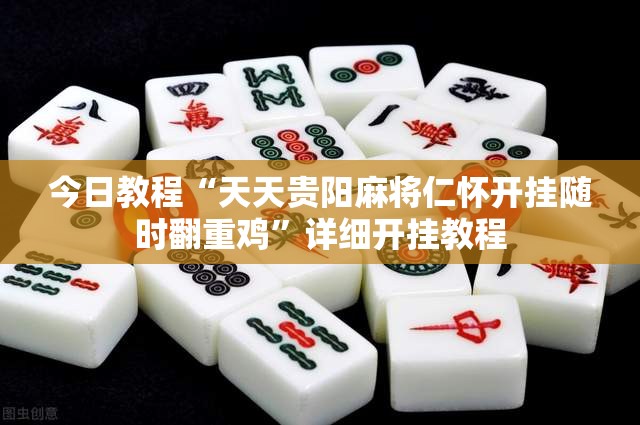 今日教程“天天贵阳麻将仁怀开挂随时翻重鸡	”详细开挂教程