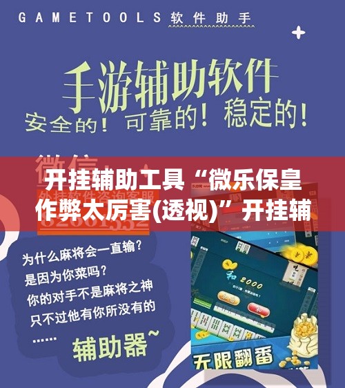 开挂辅助工具“微乐保皇作弊太厉害(透视)”开挂辅助脚本+详细开挂安装教程