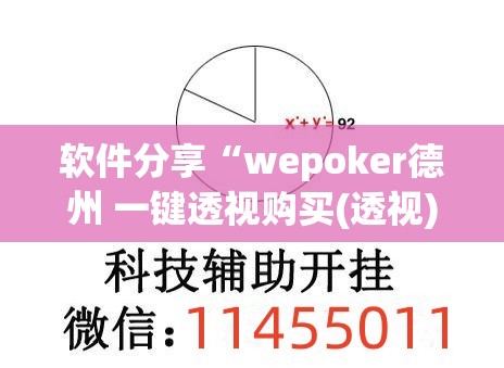 软件分享“wepoker德州 一键透视购买(透视)”开挂辅助脚本+详细开挂安装教程