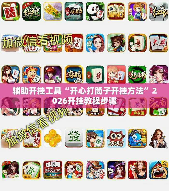 辅助开挂工具“开心打筒子开挂方法”2026开挂教程步骤