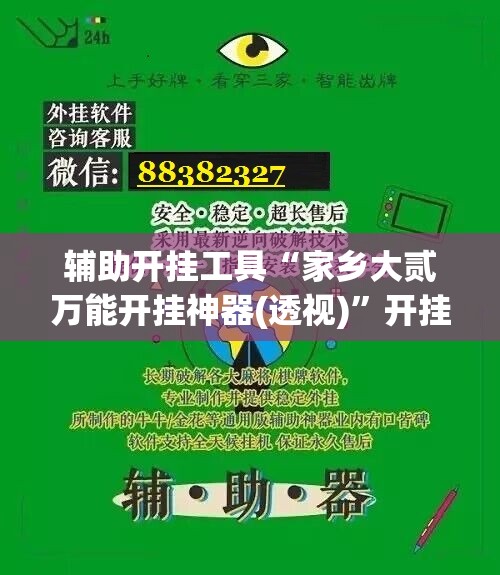 辅助开挂工具“家乡大贰万能开挂神器(透视)”开挂辅助脚本+详细开挂安装教程
