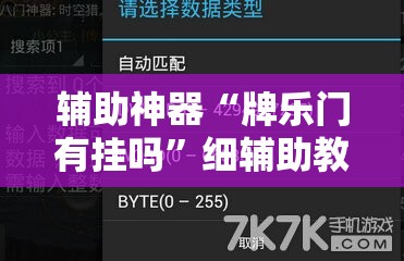 辅助神器“牌乐门有挂吗”细辅助教程分享