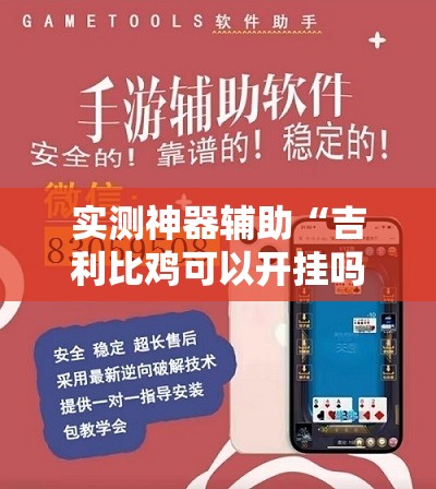 实测神器辅助“吉利比鸡可以开挂吗”开挂辅助脚本+详细开挂安装教程