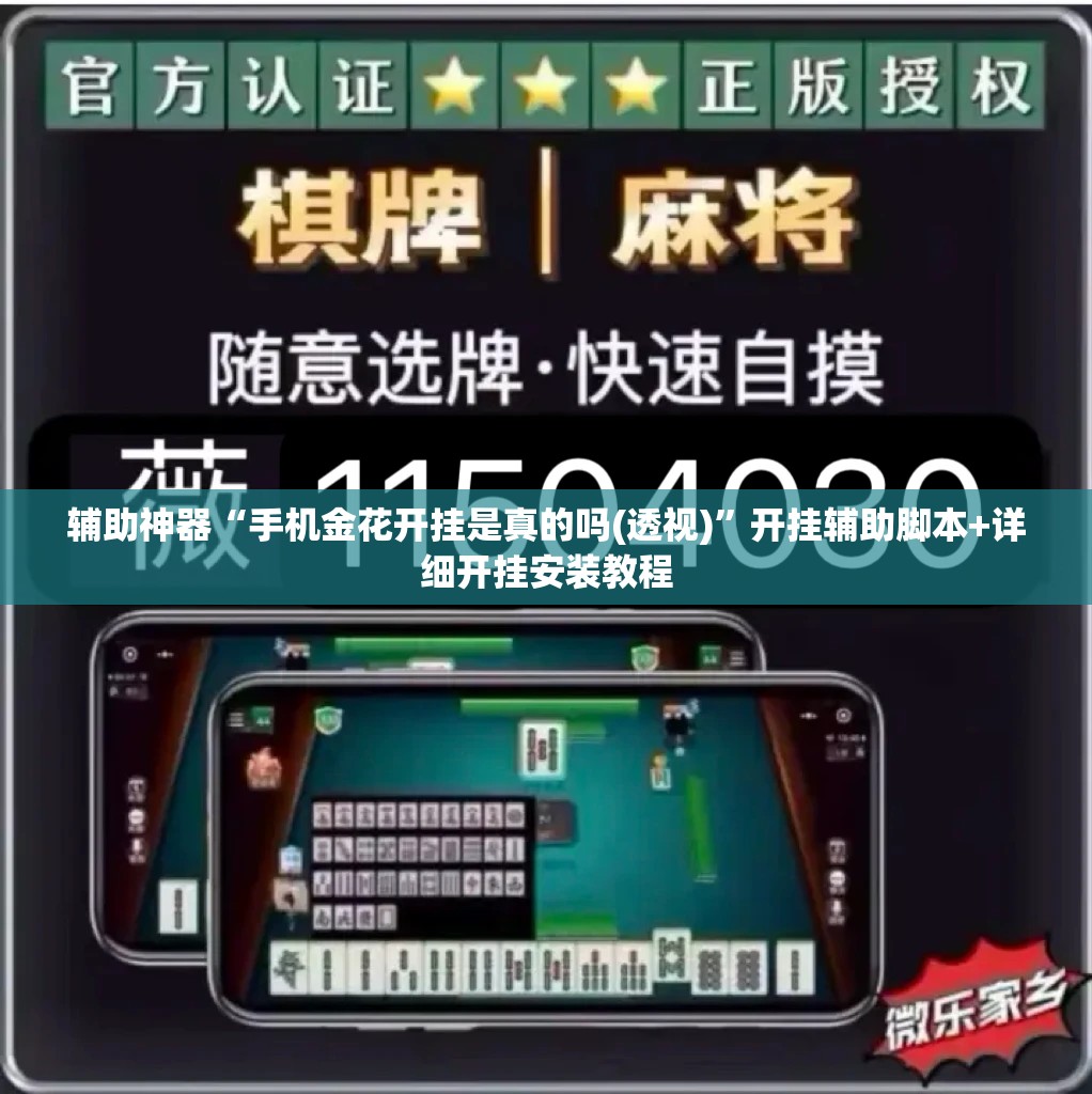 辅助神器“手机金花开挂是真的吗(透视)”开挂辅助脚本+详细开挂安装教程
