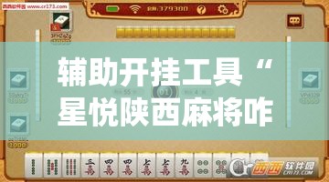 辅助开挂工具“星悦陕西麻将咋样开挂	”(透视挂)辅助下载教程