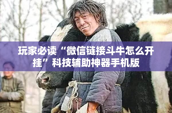 玩家必读“微信链接斗牛怎么开挂”科技辅助神器手机版