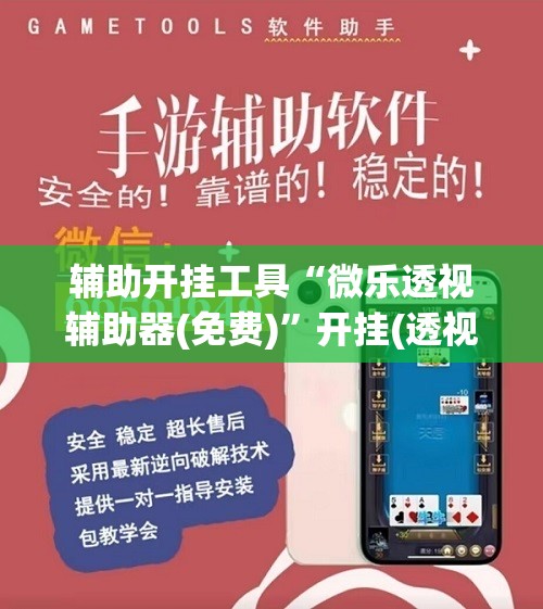辅助开挂工具“微乐透视辅助器(免费)”开挂(透视)辅助神器
