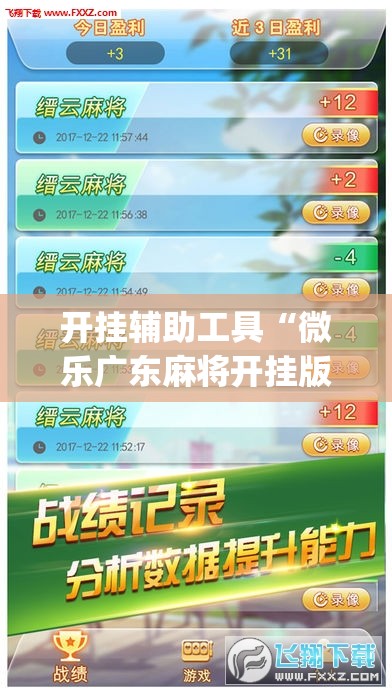 开挂辅助工具“微乐广东麻将开挂版本软件(透视)”开挂辅助脚本+详细开挂安装教程
