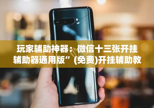 玩家辅助神器：微信十三张开挂辅助器通用版”(免费)开挂辅助教学(最新辅助开挂教程)
