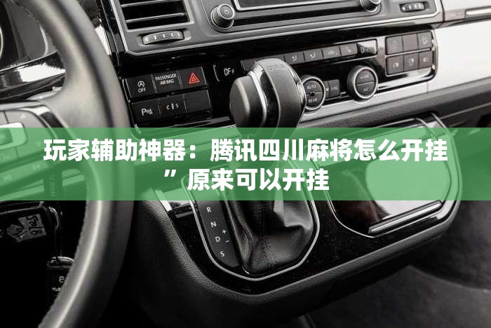 玩家辅助神器：腾讯四川麻将怎么开挂	”原来可以开挂