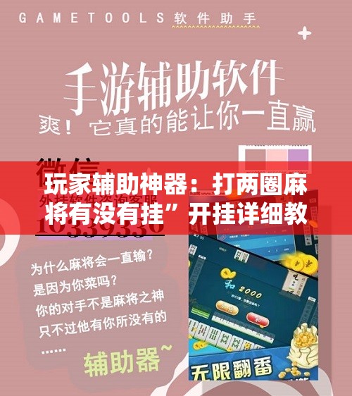 玩家辅助神器：打两圈麻将有没有挂”开挂详细教程